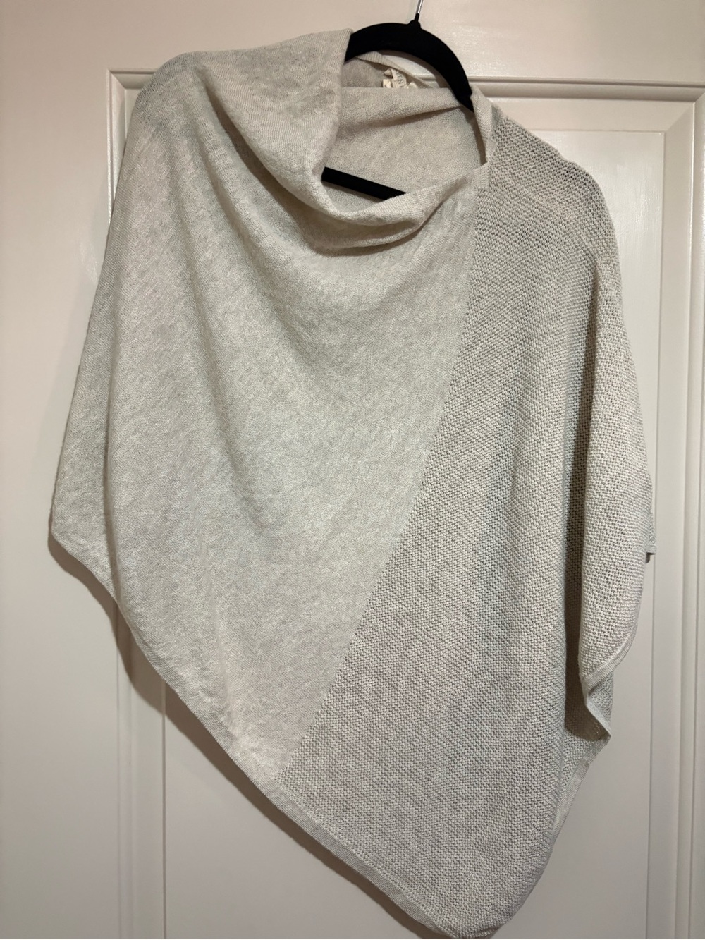 Eileen Fisher Italian yarn poncho